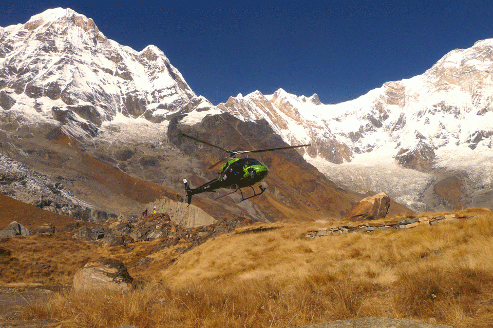 Annapurna Base Camp Helicopter tour